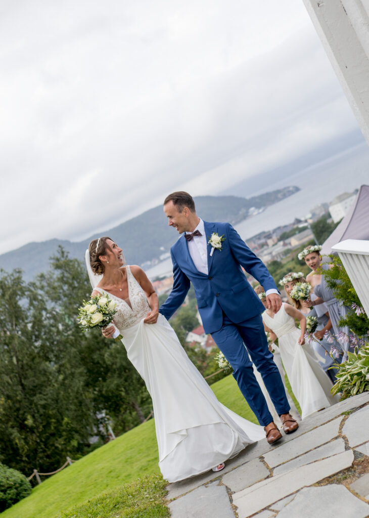 Bryllupsfotografering Line og Tor Erik